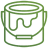 fabricación de materiales de construcción y pinturas