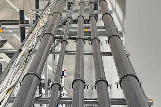Abwasserreinigungstechnologie in einem Verpackungsmittelwerk