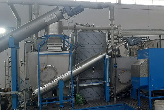 Vegyipari hulladékhasznosító technológia