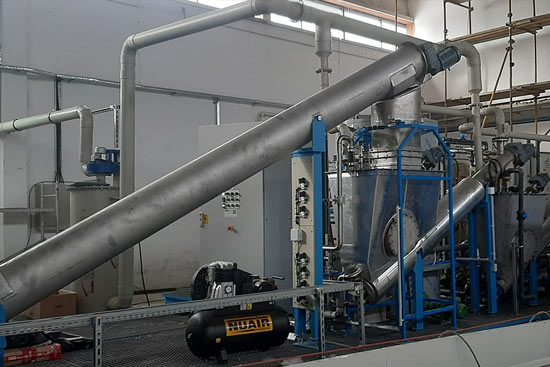 Vegyipari hulladékhasznosító technológia